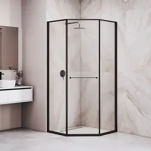 Душевой уголок RGW SV-82B "L/R" прозрачное/черный