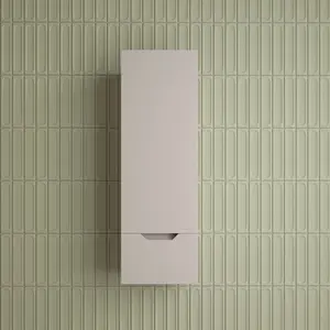 Пенал Style line "Остин" 36 см подвесной 1 ящик крем эмаль PLUS