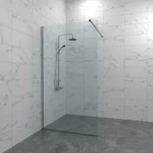 Душевая перегородка Triton Плано 80/100 Хром