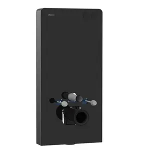 Инсталляционный модуль внешнего монтажа ABBER AC0107MB для подвесного унитаза, черный