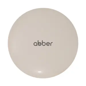 Накладка на слив для раковины ABBER AC0014MBE светло-бежевая матовая, керамика