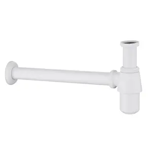 Сифон для раковины ABBER AF0032W белый матовый