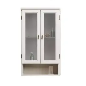 Подвесной шкаф Opadiris Клио 57 стекло белый матовый