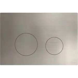 Клавиша слива ESBANO MTP-21ST Satin metal  Покрытие ПРОТИВ отпечатков пальцев!