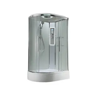 Душевая кабина AvaCan EM3812/3912T L/R  прозрачное стекло, средний поддон