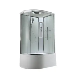 Душевая кабина AvaCan EM5811/5812/5912T L/R прозрачное стекло, высокий поддон