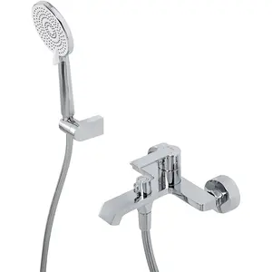 Смеситель для ванны BelBagno Aurora AURORA-VASM-CRM Хром