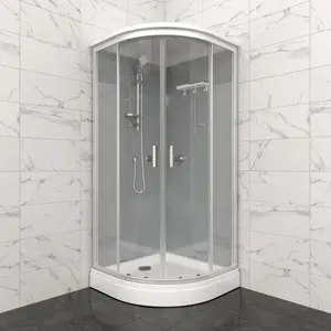 Душевая кабина Triton ПРАЙМ-САТИН 90*90 А  стекло прозрачное