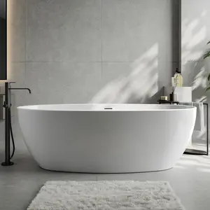 Акриловая ванна ABBER AB9504 белая