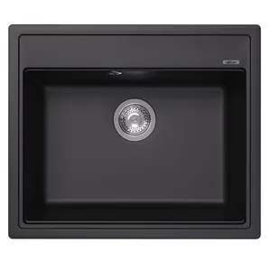 Кухонная мойка ABBER Quarz AQ2902B черная