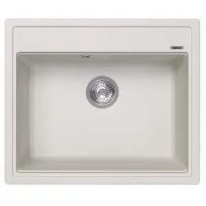 Кухонная мойка ABBER Quarz AQ2902W белый