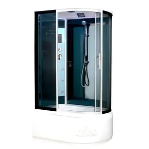 Душевая кабина асимметричная Timo STANDART T-1110/1120 L/R высокий поддон