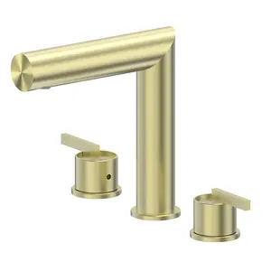 Смеситель ABBER Perfekte 316 AF8A08BG для раковины, золото брашированное