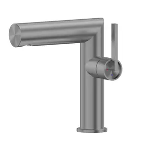 Смеситель ABBER Perfekte 316 AF8A10BGG для раковины, оружейная сталь брашированная