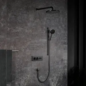 Встроенная душевая система Black&White U7646GM