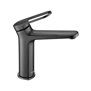 Смеситель для раковины Black&White GF-7109-GM