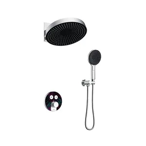 Встроенная душевая система Black & White GH-9401-MC