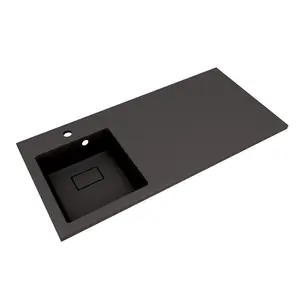 Раковина 1 Marka  Аванти 100/120 L/R  антрацит  ИК мебельная