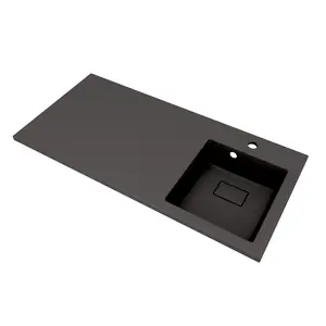 Раковина 1 Marka  Аванти 100/120 L/R  антрацит  ИК мебельная