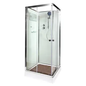 Душевая кабина K401/K409 низкий поддон, хром/прозрачное