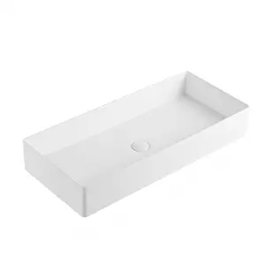 Раковина накладная ABBER Rechteck AC2219 белая