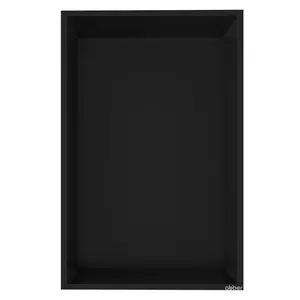 Скрытая настенная ниша из нержавеющей стали ABBER Nischen AN3001MB черная матовая