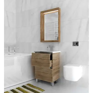 Тумба напольная без раковины 1Marka Aris 2 ящика