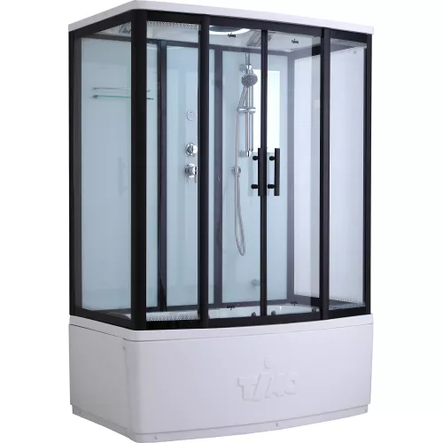 Душевые кабины и сауны: Душевая кабина прямоугольная Timo STANDART  T-6650/6670B высокий поддон 1 в магазине Акватория