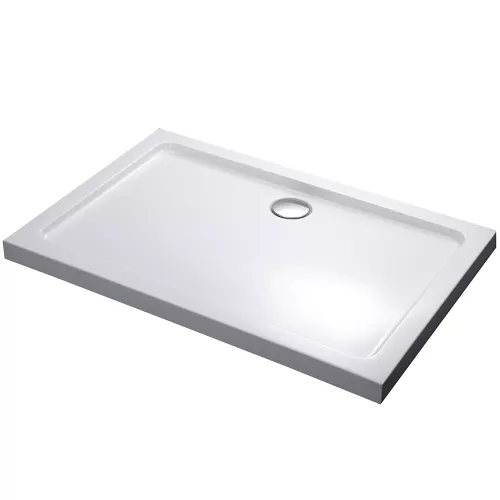 Душевые ограждения: Поддон для душа прямоугольный Black&White RS-0812/0912 1 в магазине Акватория