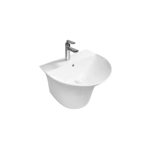 Санфаянс: Умывальник подвесной полукруглый CeramaLux NB165 1 в магазине Акватория