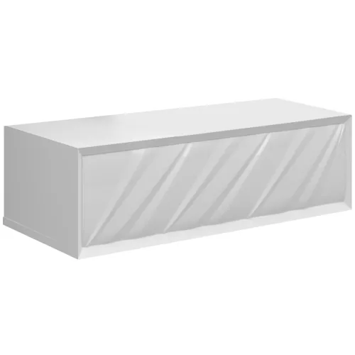 Мебель для ванной: Тумба подвесная 1Marka  Glace White (низ) 1 в магазине Акватория