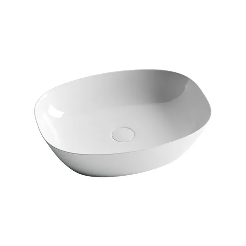 Санфаянс: Умывальник чаша накладная овальная Ceramica Nova Element CN5005 1 в магазине Акватория