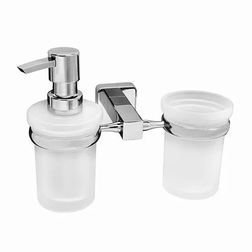 Аксессуары/Комплектующие: Держатель стакана и дозатора WasserKRAFT Lippe K-6500 K-6589 1 в магазине Акватория