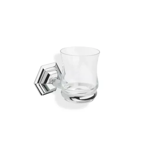 Аксессуары/Комплектующие: Stil Haus Marte  настенный стеклянный стакан   золото 1 в магазине Акватория