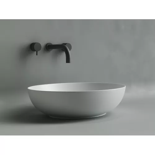 Санфаянс: Умывальник чаша накладная овальная Ceramica Nova Element CN6017 1 в магазине Акватория