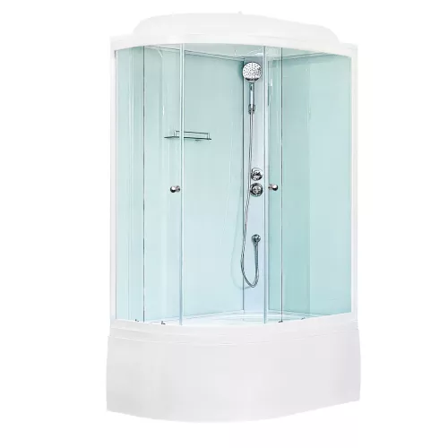 Душевые кабины и сауны: Душевая кабина Royal Bath RB8120BK5 1 в магазине Акватория