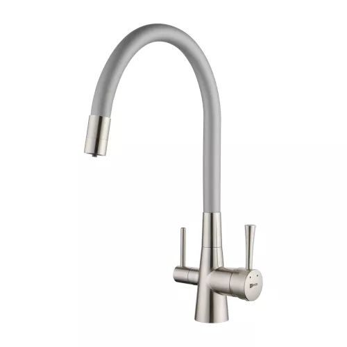 Смесители: Смеситель Lemark Comfort LM3075BN-Silver для кухни с подключением к фильтру с питьевой водой 1 в магазине Акватория