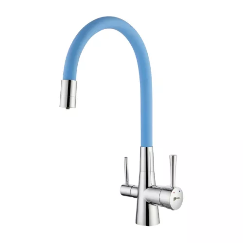 Смесители: Смеситель Lemark Comfort LM3075C-SkyBlue для кухни с подключением к фильтру с питьевой водой 1 в магазине Акватория