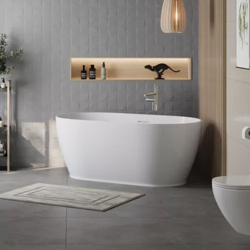 Ванны: Акриловая ванна BELBAGNO BB413-1700-800 1 в магазине Акватория