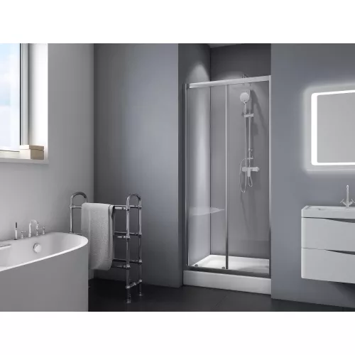 Душевые ограждения: Душевая дверь BelBagno DUE-BF-1-C-Cr 1 в магазине Акватория