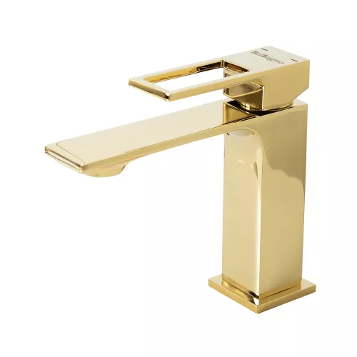 Смесители: Смеситель для раковины BelBagno LUCE LUC-LVM-ORO 1 в магазине Акватория