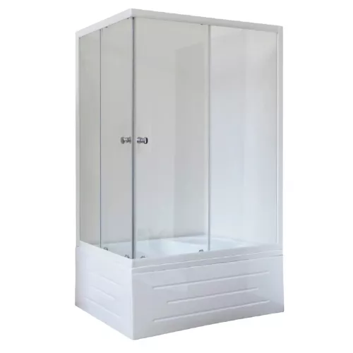 Душевые ограждения: Душевой угол Royal Bath RB 8100BP прямоугольный 1 в магазине Акватория