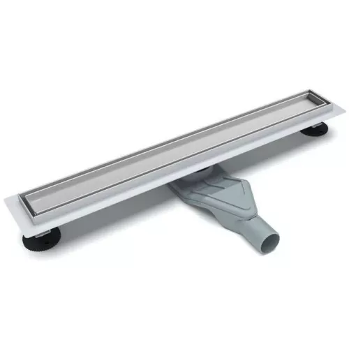 Водоотведение: Желоб линейный ESBANO C-TILE-50MC/60MC/70MC/80MC матовый хром 1 в магазине Акватория