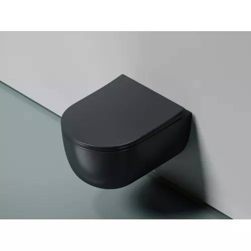 Санфаянс: Подвесной унитаз Ceramica Nova Modena  Rimless (цвет Темный Антрацит Матовый), 1 в магазине Акватория