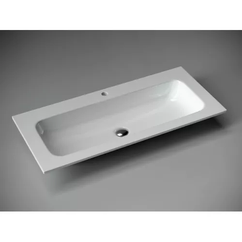 Санфаянс: Раковина накладная Ceramica Nova Grace с отверстием под смеситель,  1010*457*137 мм 1 в магазине Акватория
