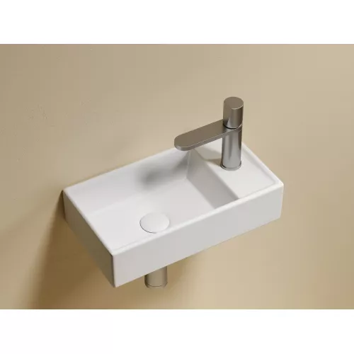 Санфаянс: Умывальник подвесной Ceramica Nova L/R  ,белый матовый Element 407*217*100 1 в магазине Акватория