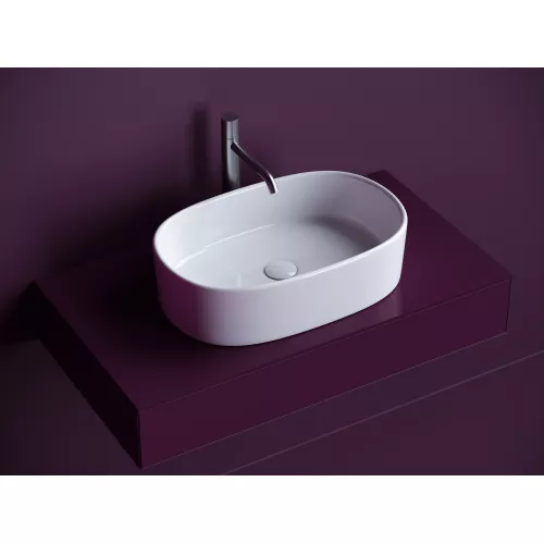 Санфаянс: Раковина Ceramica Nova накладная 561*359*149, без перелива 1 в магазине Акватория