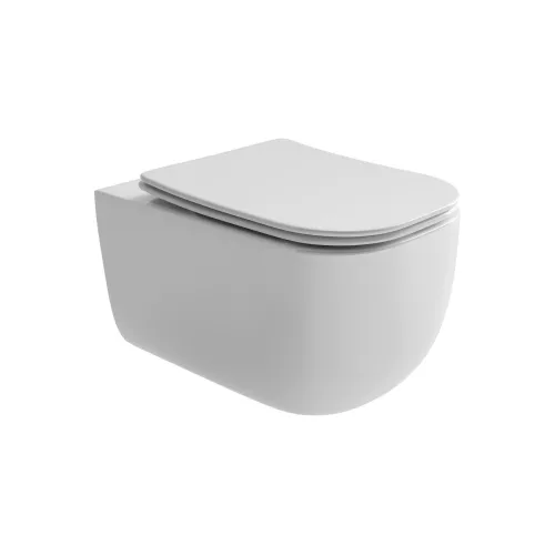 Санфаянс: Подвесной унитаз CERAMICANOVA Noel Rimless 1 в магазине Акватория