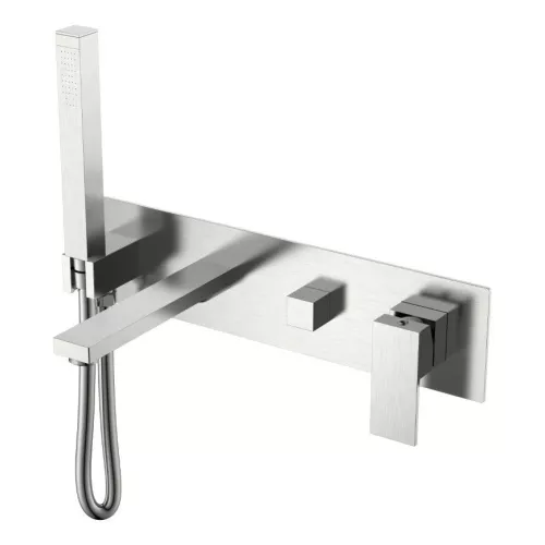 Душевые системы: Душевая система встраиваемая   Boheme Qubic 474-2-NB Brushed Nickel 1 в магазине Акватория