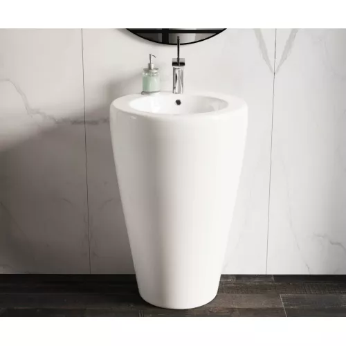 Санфаянс: Умывальник-моноблок CERAMICANOVA  CN1807 1 в магазине Акватория